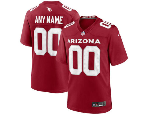 Adult Arizona Cardinals number and name custom Football Jerseys