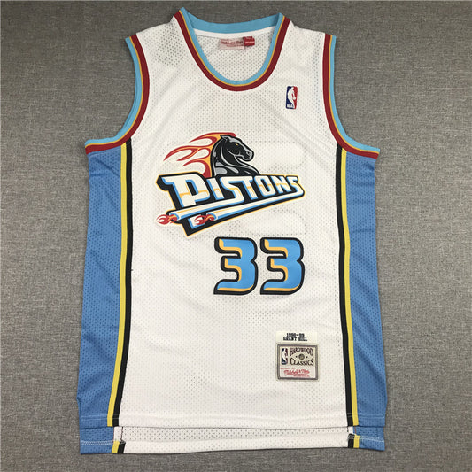 Detroit Pistons Grant Hill NO.33 Basketball Jersey
