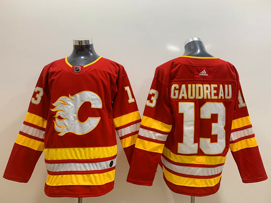 Calgary Flames Johnny Gaudreau #13 Hockey jerseys