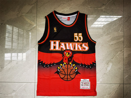 Atlanta Hawks Dikembe Mutombo NO.55 Basketball Jersey