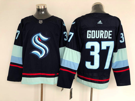 Seattle Kraken Yanni Gourde #37 Hockey jerseys