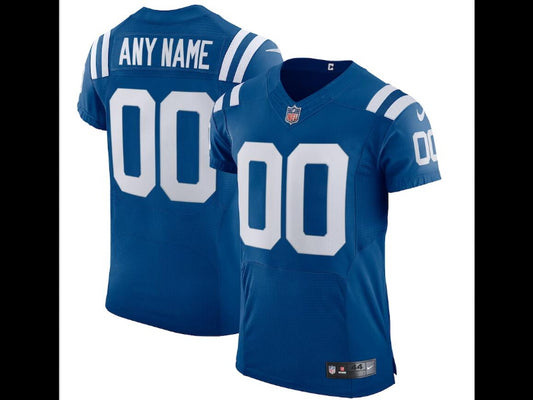 Adult Indianapolis Colts number and name customed elite Football Jerseys