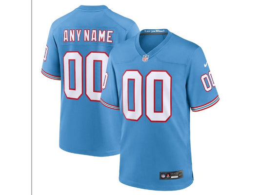 Adult Tennessee Titans number and name custom Football Jerseys
