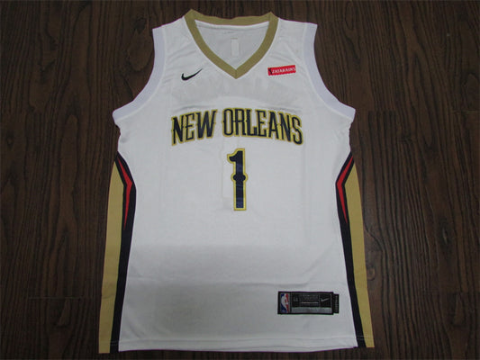 New Orleans Pelicans Zion Williamson NO.1 Basketball Jersey