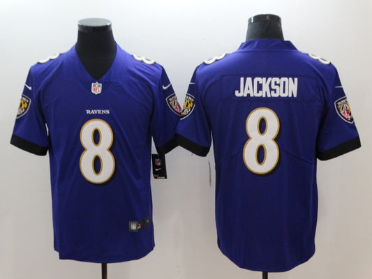 Adult Baltimore Ravens Lamar Jackson NO.8 Football Jerseys