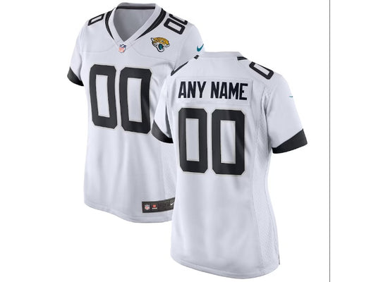 Women's Jacksonville Jaguars number and name custom Football Jerseys