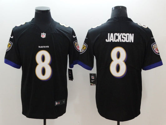 Adult Baltimore Ravens Lamar Jackson NO.8 Football Jerseys