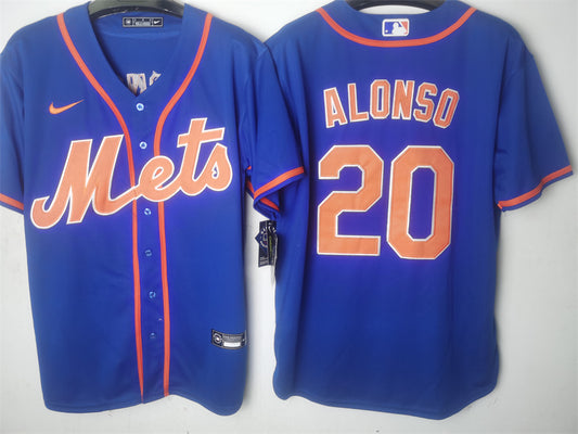 Adult ‎New York Mets Pete Alonso NO.20 baseball Jerseys