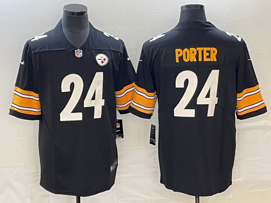 Adult Pittsburgh Steelers Joey Porter Jr. NO.24 Football Jerseys