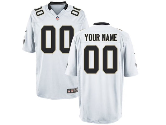 Kids New Orleans Saints name and number custom Football Jerseys
