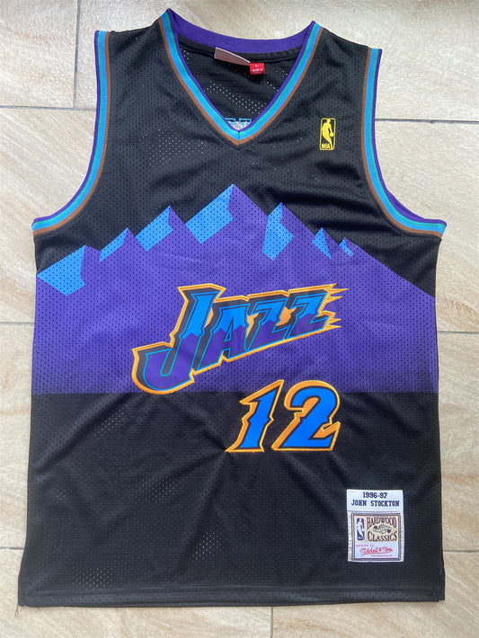 Utah Jazz John Stockton NO.12 Basketball Jersey