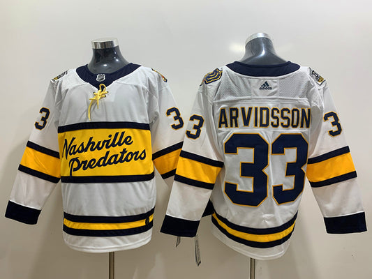Nashville Predators Viktor Arvidsson #33 Hockey jerseys
