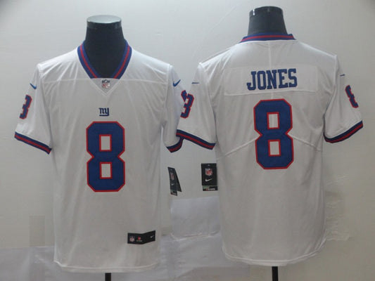 Adult New York Giants Daniel Jones NO.8 Football Jerseys