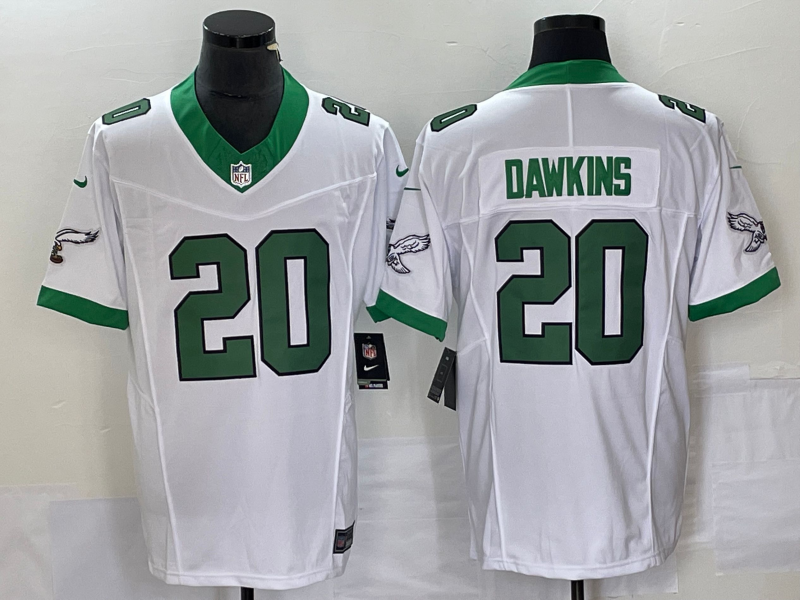 Adult 2023-2024 season Philadelphia Eagles Brian Dawkins NO.20 Football Jerseys