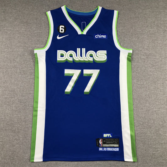 Dallas Mavericks Luka Dončić NO.77 Basketball Jersey