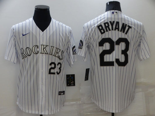 Men/Women/Youth Colorado Rockies Kris Bryant NO.23 baseball Jerseys