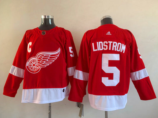 Detroit Red Wings Nicklas Lidstrom #5 Hockey jerseys