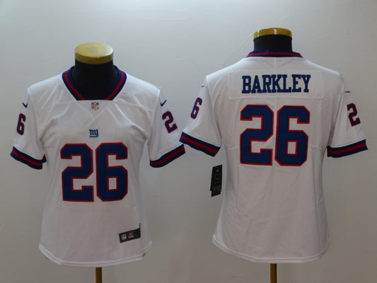 Women New York Giants Saquon Barkley NO.26 Football Jerseys