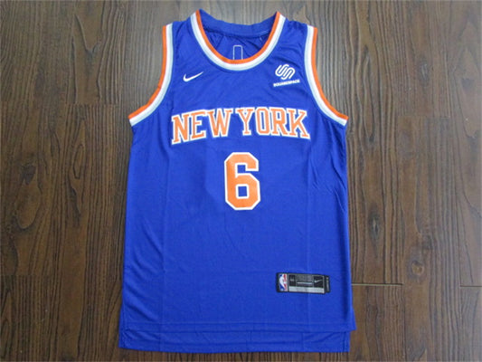 New York Knicks Porzingis NO.6 Basketball Jersey