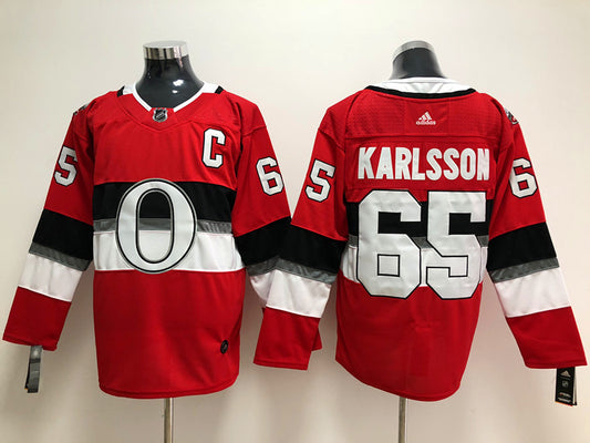 Ottawa Senators Erik Karlsson #65 Hockey jerseys