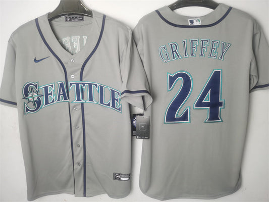 Men/Women/Youth ‎Seattle Mariners Ken Griffey Jr. NO.24 baseball Jerseys
