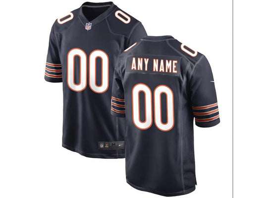 Adult Chicago Bears number and name custom Football Jerseys
