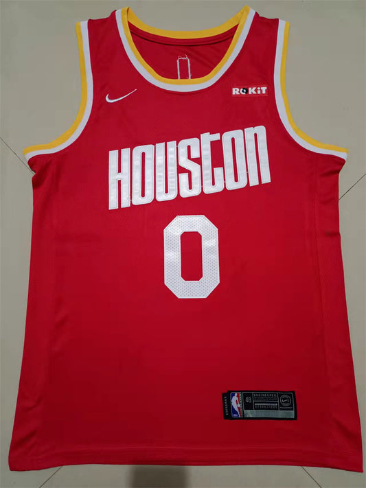 Houston Rockets Russell Westbrook NO.0 Basketball Jersey