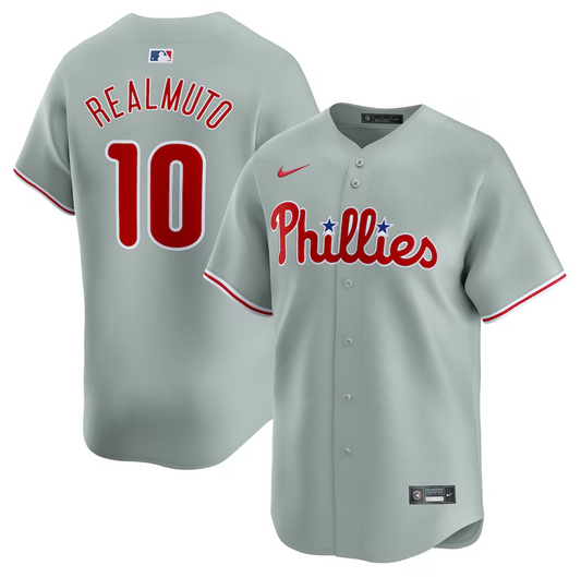 Men/Women/Youth Philadelphia Phillies J.T. Realmuto #10 baseball Jerseys