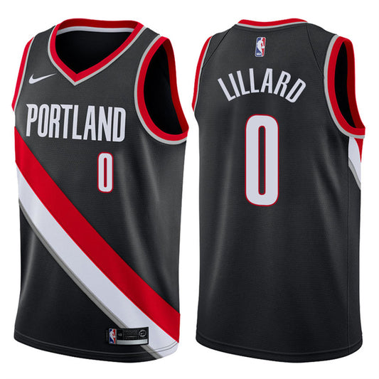 Portland Trail Blazers Damian Lillard NO.0 Basketball Jersey