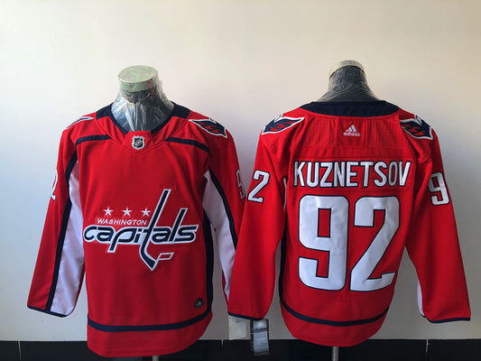 Washington Capitals Evgeny Kuznetsov #92 Hockey jerseys