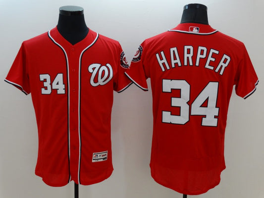 Men/Women/Youth Washington Nationals Bryce Harper #34 baseball Jerseys