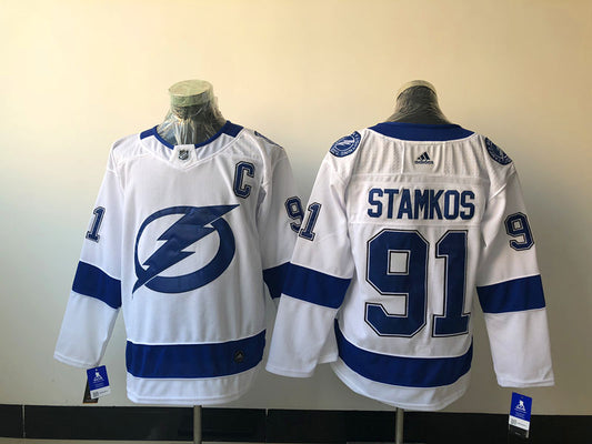 Tampa Bay Lightning Steven Stamkos #91 Hockey jerseys