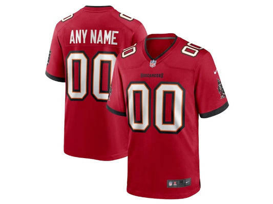Adult Tampa Bay Buccaneers number and name custom Football Jerseys