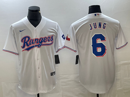 Men/Women/Youth Texas Rangers Josh Jung NO.6 baseball Jerseys
