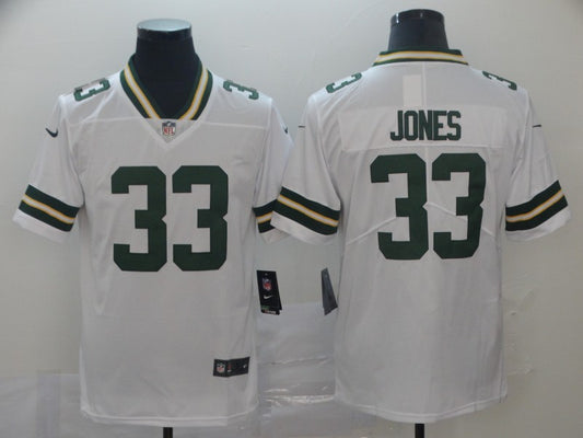 Adult Green Bay Packers Aaron Jones NO.33 Football Jerseys