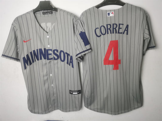 Men/Women/Youth ‎Minnesota Twins Carlos Correa NO.4 baseball Jerseys