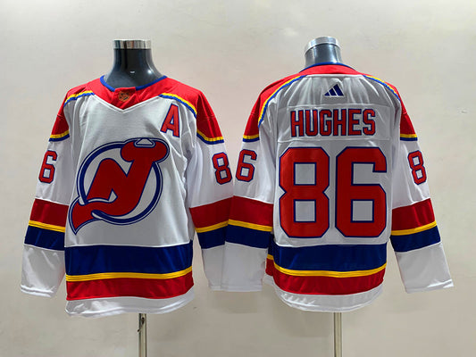 New Jersey Devils Jack Hughes #86 Hockey jerseys