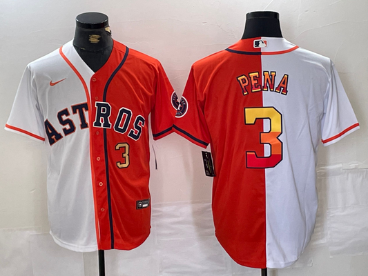 Men/Women/Youth Houston Astros Jeremy Peña #3 baseball Jerseys