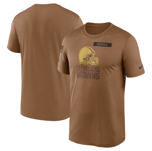 men/women/kids Cleveland Browns 2023 Salute To Service Sideline T-Shirts