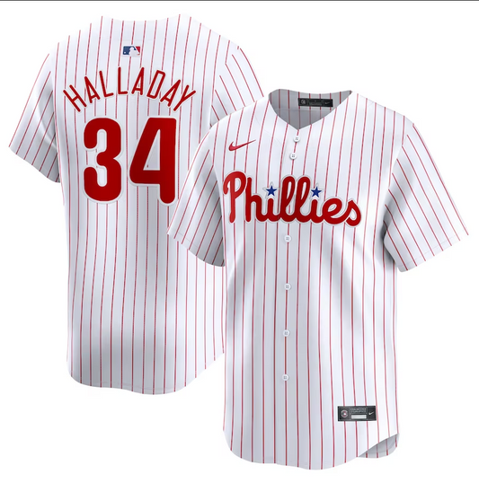 Men/Women/Youth Philadelphia Phillies Roy Halladay #34 baseball Jerseys