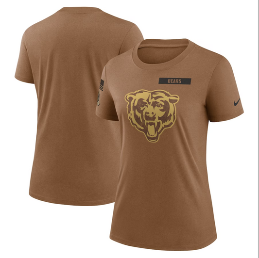 Women's Chicago Bears 2023 Salute to Service Legend Performance T-Shirt