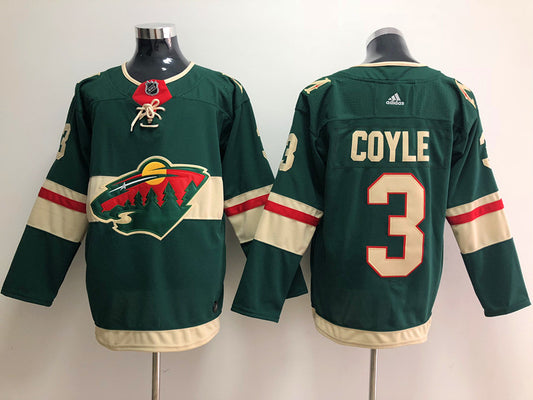 Minnesota Wild Charlie Coyle #3 Hockey jerseys