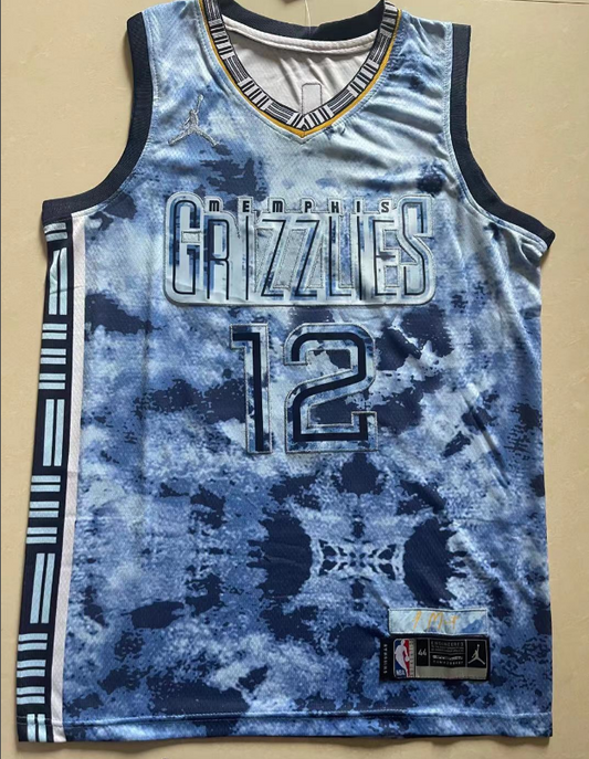 Memphis Grizzlies Ja Morant NO.12 Basketball Jersey city version