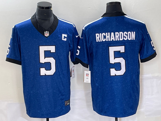 Adult Indianapolis Colts Anthony Richardson NO.5 Football Jerseys