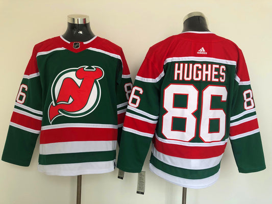 New Jersey Devils Jack Hughes #86 Hockey jerseys