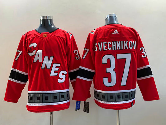Carolina Hurricanes Andrei Svechnikov #37 Hockey jerseys