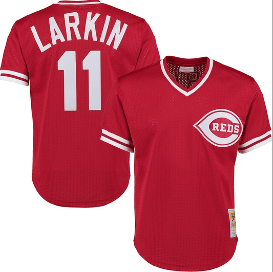 Adult Cincinnati reds Barry Larkin NO.11 baseball Jerseys