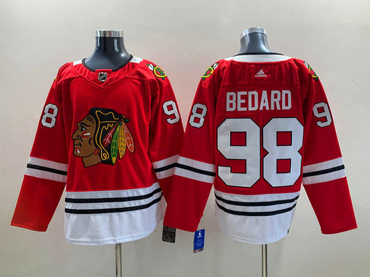 Chicago Blackhawks Connor Bedard #98 Hockey jerseys