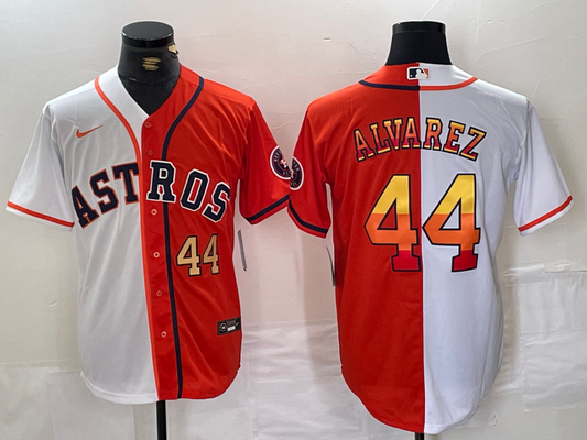 Men/Women/Youth Houston Astros Yordan Alvarez #44 baseball Jerseys