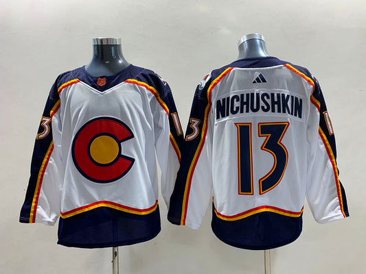 Colorado Avalanche Valeri Nichushkin #13 Hockey jerseys